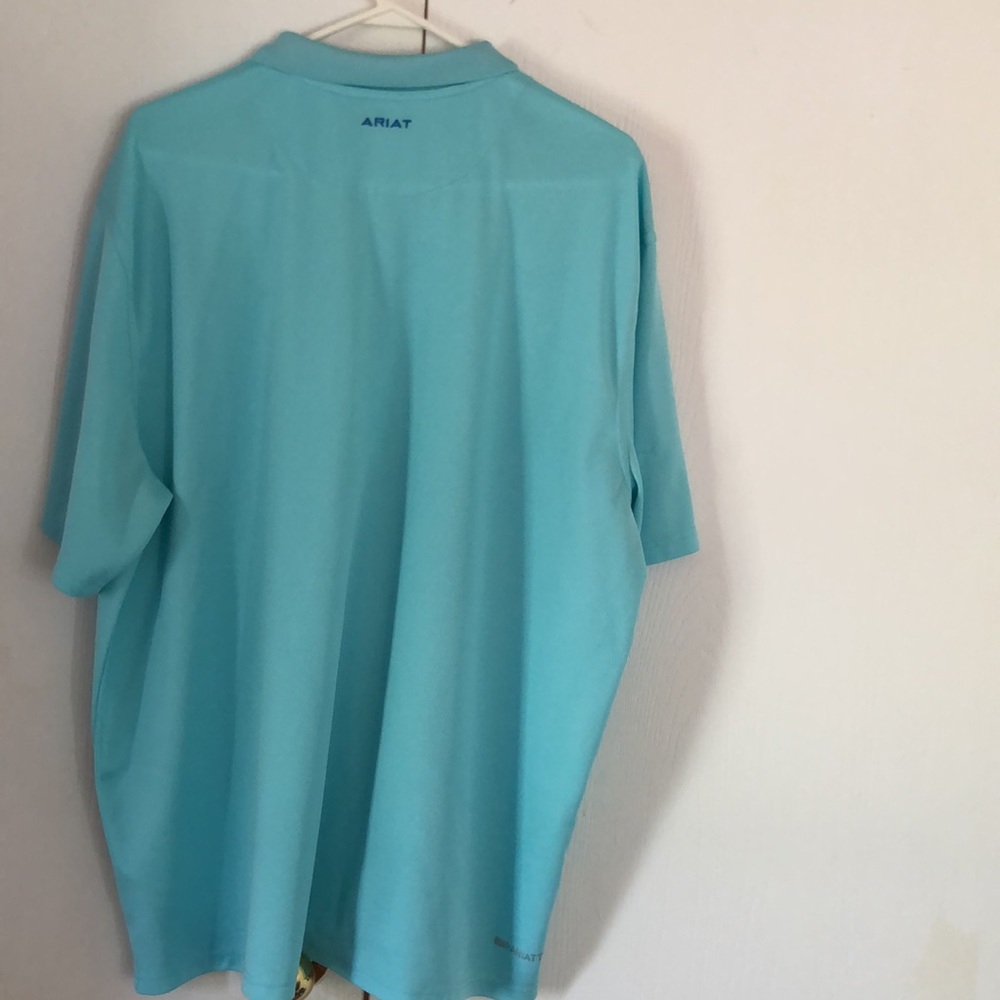 Men’s collar Ariat heat series short sleeve spring collar shirt - Picture 17 of 17